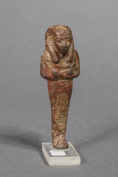 Oushebti inscrit au nom du pharaon Psousennès...