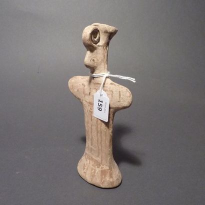 Statuette anthropomorphe représentant une...