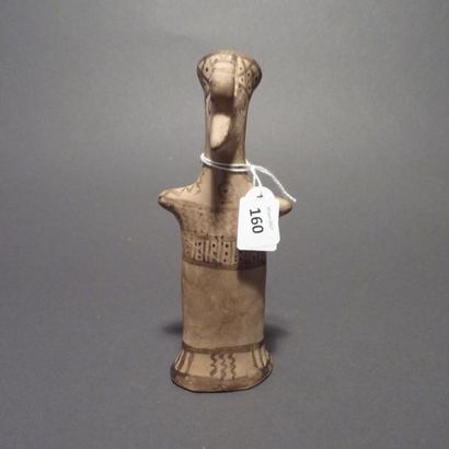 Statuette anthropomorphe représentant une...