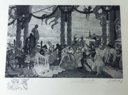 [GRAVURE]

Quatre gravures à l'eau-forte...