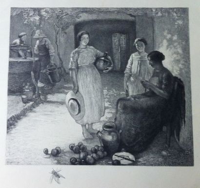 [GRAVURE]

Confidences.

Deux gravures à...
