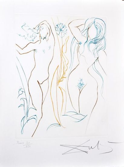 [DALI] John MILTON. 

Paradis Perdu. Quatrième...