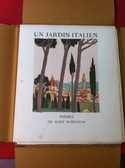 [Maurice DENIS] ROBINSON Mary. 

Un Jardin...