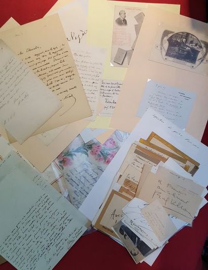 [THEATRE] Ensemble de lettres adressées par...