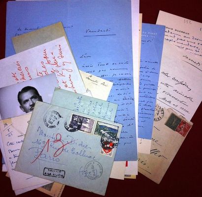 [THEATRE] Ensemble de lettres adressées par...