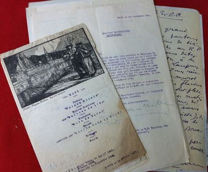[Maurice VERNE].

Importante correspondance...