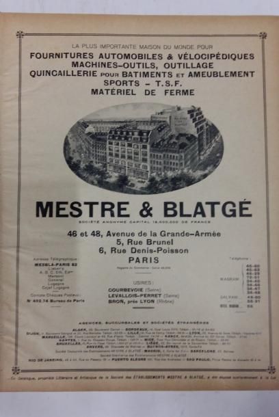 MESTRE & BLATGE. Catalogue. 

Fort catalogue...