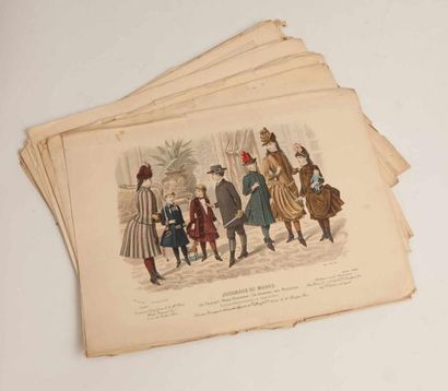 Album de Costumes parisiens. Album de 100...