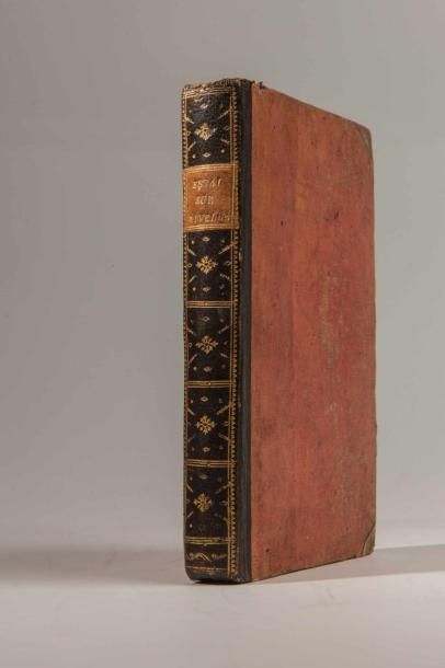 [Pierre BUSSON-DESCAR]. 

Essai sur le nivellement.

Paris,...