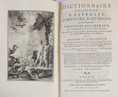 Jacques VALMONT de BOMARE. 

Dictionnaire...