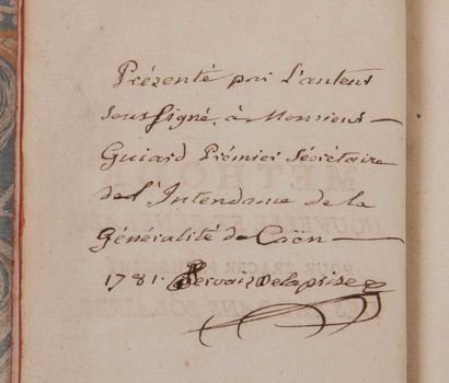 Jacques GERVAIS de la PRISE.

Methode nouvelle...