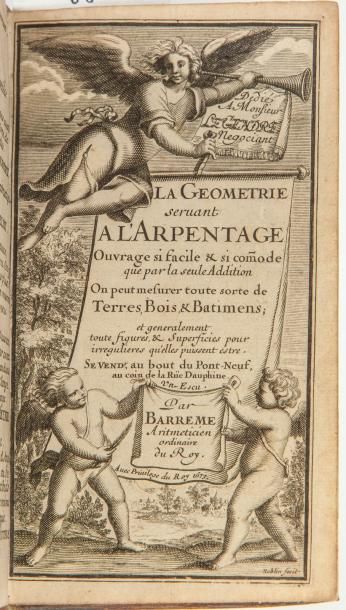 François BARREME. 

La Géométrie servant...