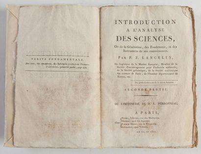 Pierre-François LANCELIN. 

Introduction...