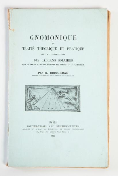 Guillaume BIGOURDAN.

Gnomonique ou traité...