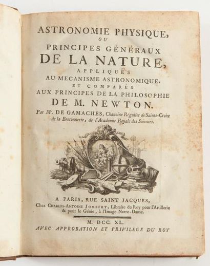 Etienne Simon de GAMACHES.

Astronomie physique,...