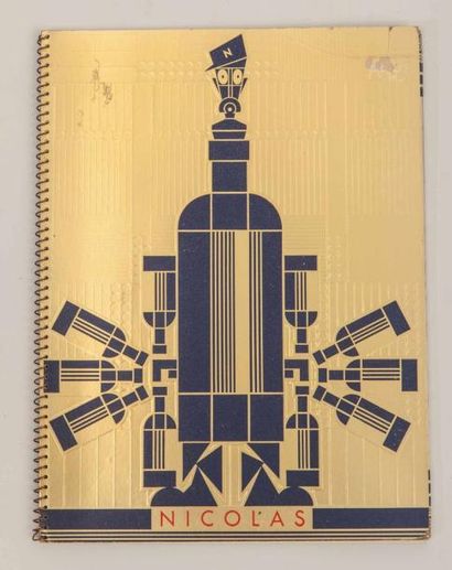 Premier catalogue avec dos à spirale. 1930....