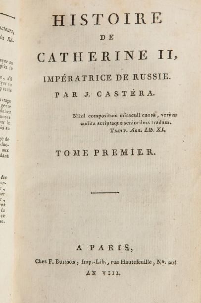Jean Henri CASTERA.  

Histoire de Catherine...