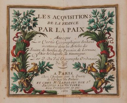 Pierre DU VAL, Géographe Ordinaire du Roy....