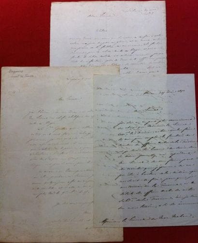Achille BAZAINE (1811-1888) Militaire français.

Lettre...
