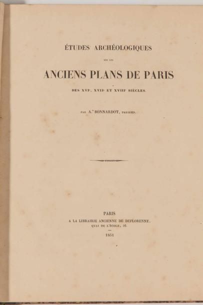 Alfred BONNARDOT.

Etudes archéologiques...