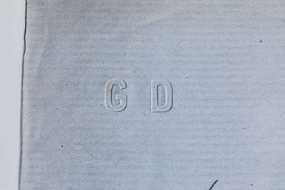 Gustave DORE (1832-1883) Peintre et illustrateur.

Lettre...