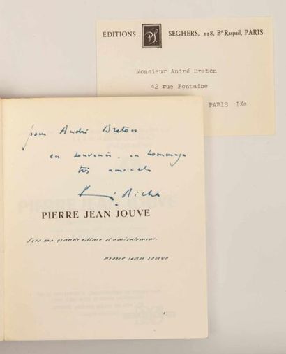 [André BRETON] René MICHA.

Pierre-Jean Jouve....