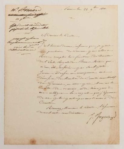 Jean-Auguste-Dominique INGRES (1780-1867)...
