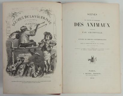 GRANDVILLE.

Scènes de la vie publique et...
