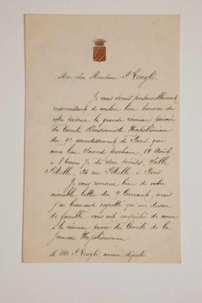 Comte LEON. Charles Léon (1806-1881) Fils...
