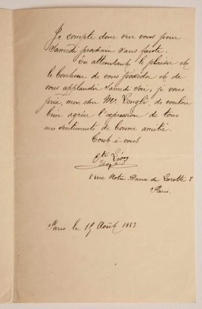 Comte LEON. Charles Léon (1806-1881) Fils...