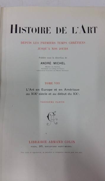 [André MICHEL]. 

Histoire de l'Art depuis...