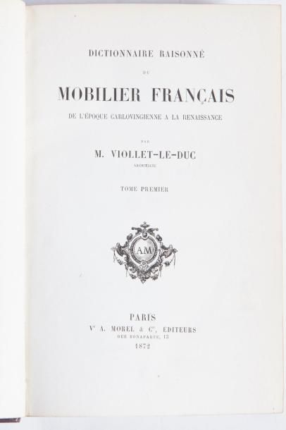 VIOLLET LE DUC.

Dictionnaire raisonné du...