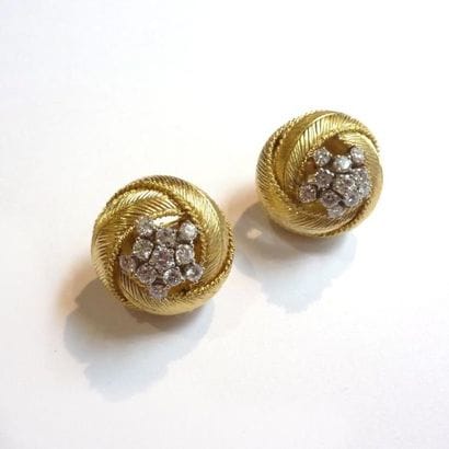 MELLERIO- Paire boucles d'oreilles clips...
