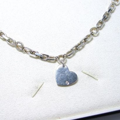 MONTBLANC. COLLIER en argent (925°/°°), tour...