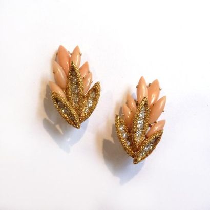 CUSI ROMA - Paire de clips d'oreilles en...