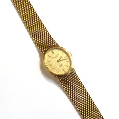 PATEK-PHILIPPE - Montre de dame en or jaune...
