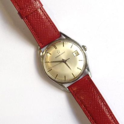 ETERNA MATIC. Montre bracelet d'homme à boîtier...