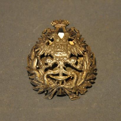 260 BIS. Ornement de coiffe en argent 925°/°°...