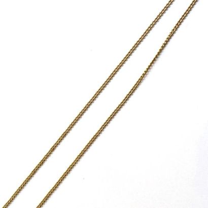 CHAINE en or jaune 18K (750°/°°). poids:...