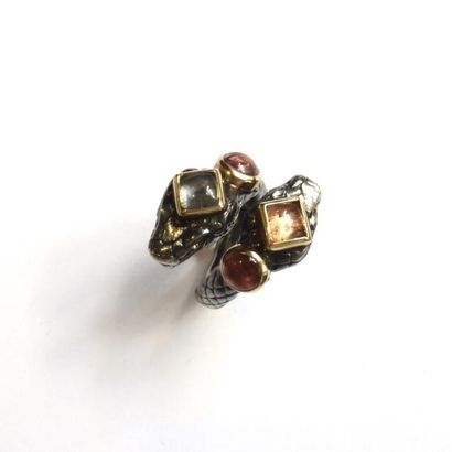 CM (Chantal Midy pour Pietra Dura) BAGUE...