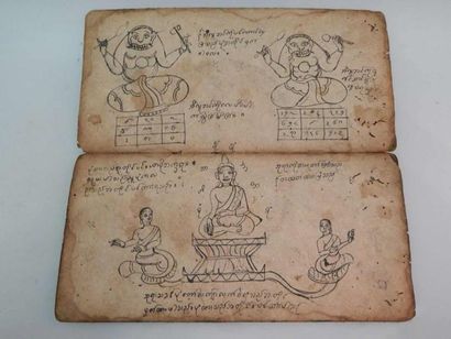 Livre de prière. 

Siam-Birmanie, début du...