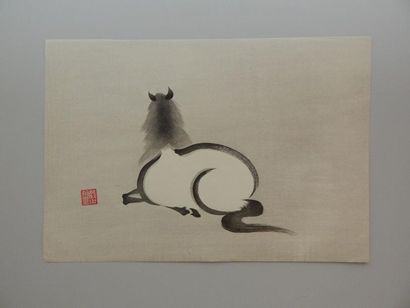 Aoyama, trois planches, corbeau et chevaux....