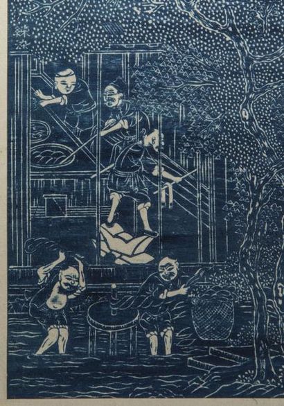 « Le livre de la soie » Ce livre d’estampes...