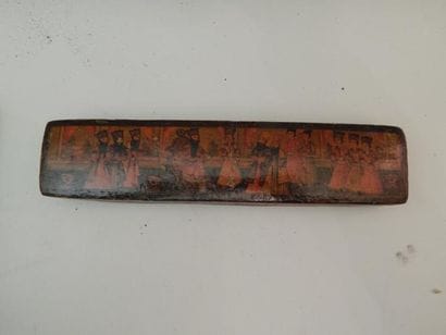 Plumier. Perse, Kadjar, XIXe siècle. L :...