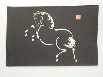 Trois estampes de Seizen et Aoyama. 1930...
