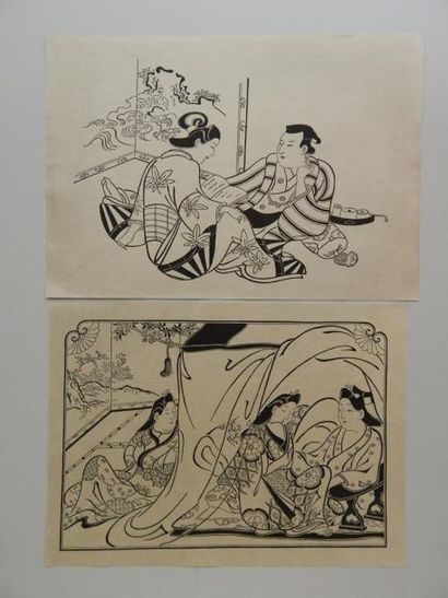 Kaifetsudi Dohan, deux planches, personn...