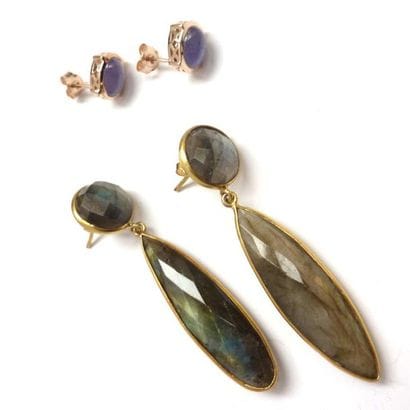 Ensemble de 2 paires de BOUCLES D'OREILLE...