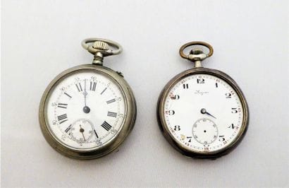 Lot de deux MONTRE A GOUSSET dont une Longine...