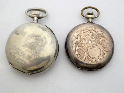 Lot de deux MONTRE A GOUSSET dont une Longine...