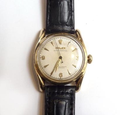ROLEX OYSTER PERPETUAL. MONTRE en or 14K...